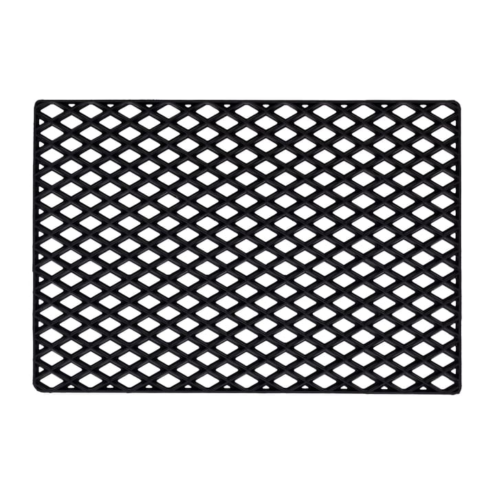 Felpudo Black grid - 45x75 cm - Dixie